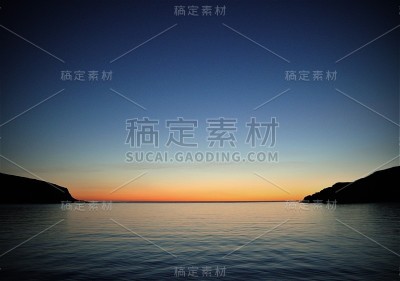 天空和水
