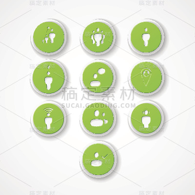 社交网络图标