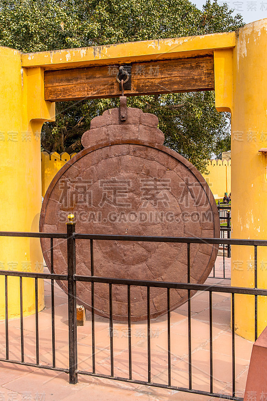 Jantar Mantar，斋浦尔，拉贾斯坦邦，1738年完成的19个建筑天文仪器的集合。联合国教科