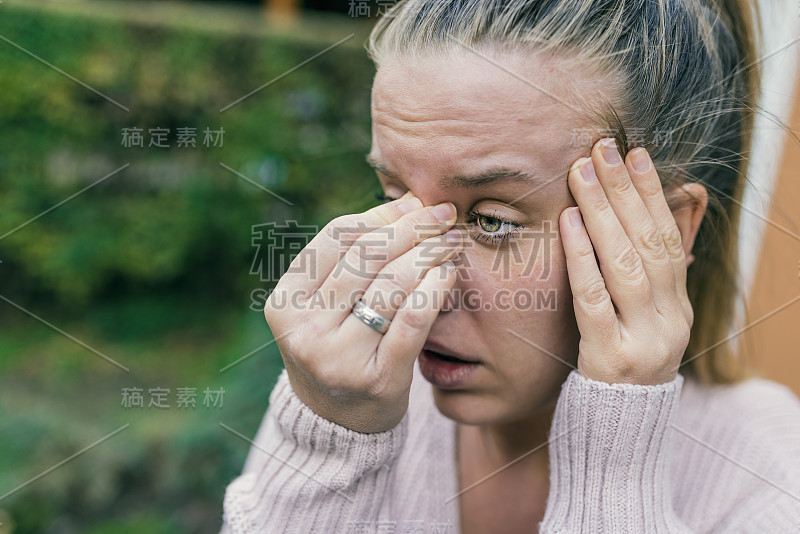 鼻窦疼痛引起剧烈的头痛