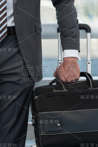 都市环境中的商人