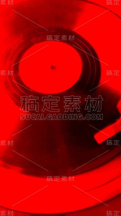 红黑胶唱片