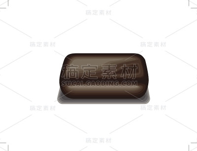广场上光滑的石头