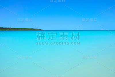 宫古岛盛夏与那滨前滨海