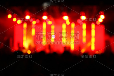 模糊的灯光背景协调