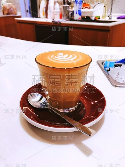 Latteart玻璃杯子
