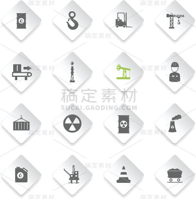 工业简单的图标