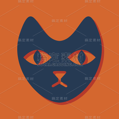 猫脸图标