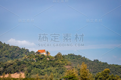 在泰国普吉岛的Wat Si Rea。