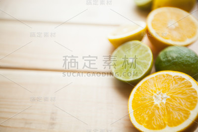酸橙和柠檬