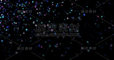 黑色背景上飞扬的灰尘颗粒