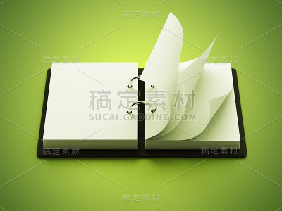 空白白纸记事本