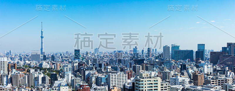 池袋的景观从休息室
