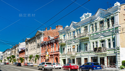 俄罗斯萨马拉的历史建筑