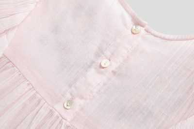 服饰系列写实粉色连衣裙