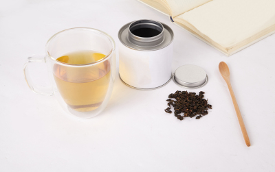 饮品系列写实茶叶泡茶