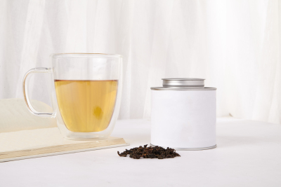 饮品系列写实茶包茶杯