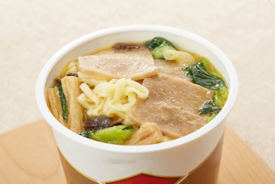 美食系列写实方便面泡面
