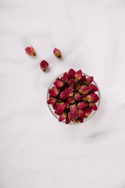 植物系列写实花茶