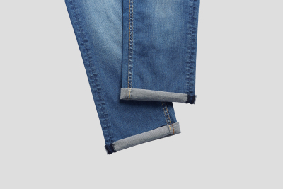 服饰系列写实牛仔裤面料