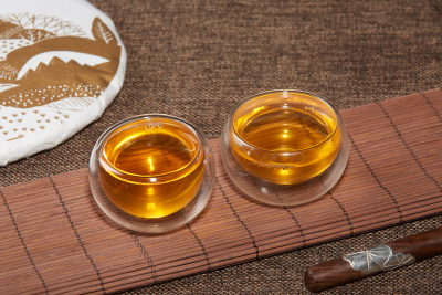 饮品系列写实普洱茶