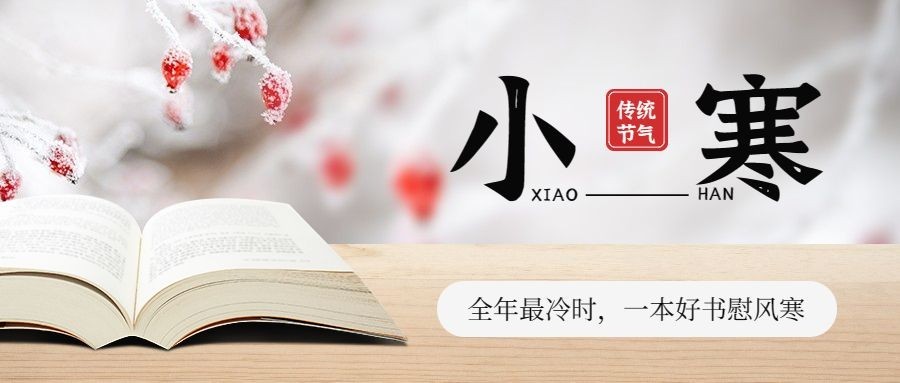 小寒节气学习宣传首图预览效果