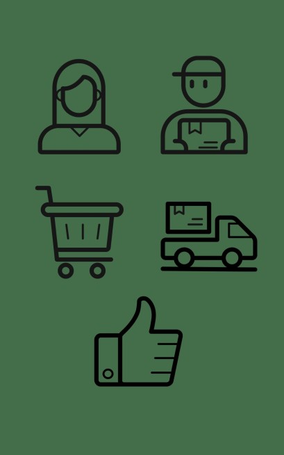 通用电商售后元素组合海报预览效果