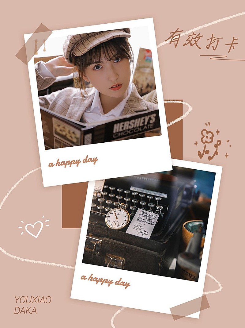 PLOG晒图晒照宫格拼图小红书配图