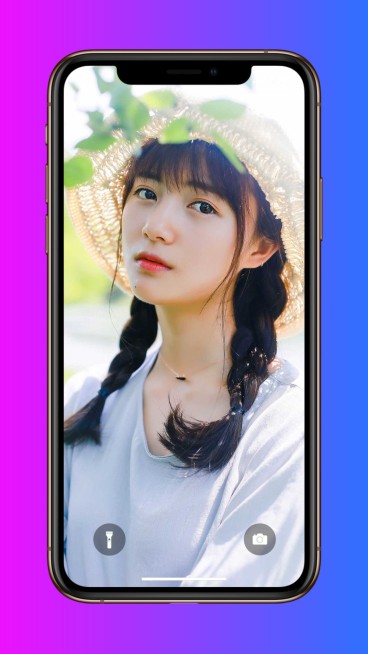 苹果手机屏保手机海报预览效果