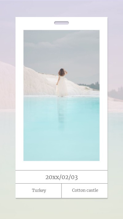 Minimalist Anniversary Polaroid-new Photo Share Instagram Story
