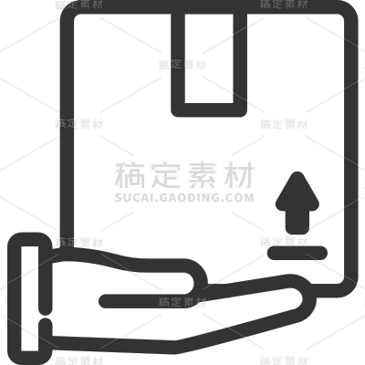 行业通用黑色矢量物流信息图标元素素材