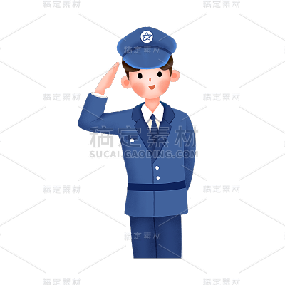 卡通感劳动节男人元素贴纸