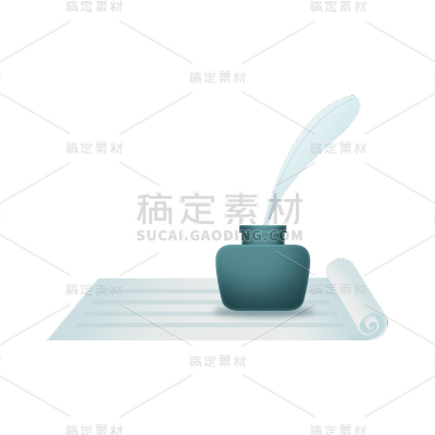 卡通感教育培训学习用品元素