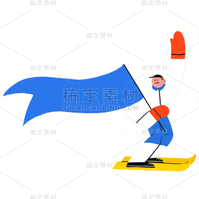 卡通感教育行业人物元素