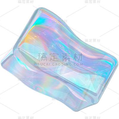 C4D-气泡质感元素-不规则