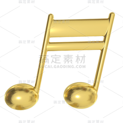 C4D-音符元素