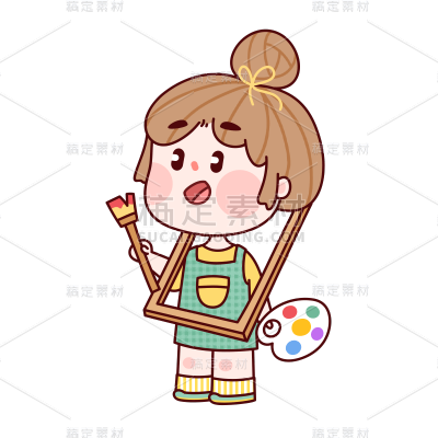卡通感教育培训人物元素