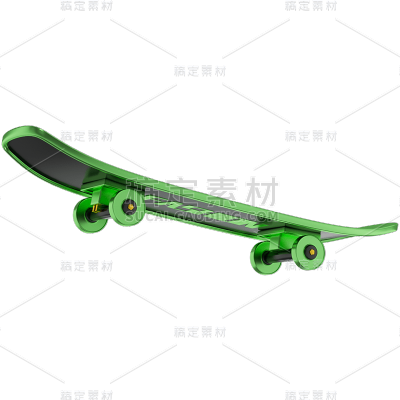 C4D-潮玩元素-滑板