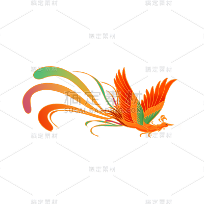 中秋节八月十五中国风凤凰元素素材