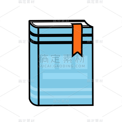 卡通感教育培训书本元素