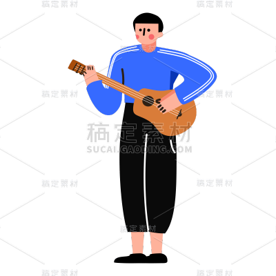 卡通感母亲节女人元素贴纸