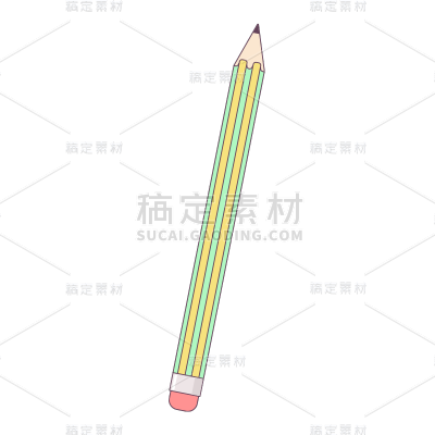 卡通感教育行业笔元素