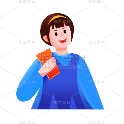 卡通感教育培训女生元素