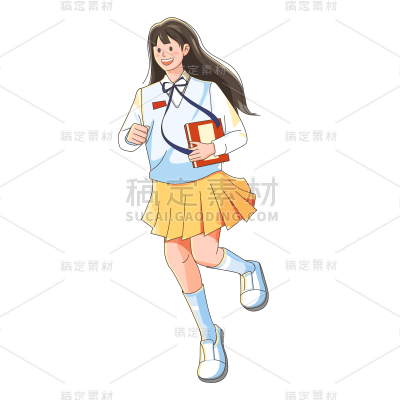 卡通感教育培训人物元素