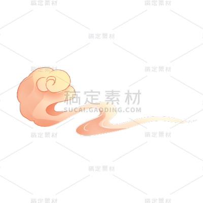 七夕情人节中国风祥云