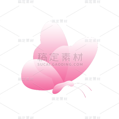 七夕情人节蝴蝶
