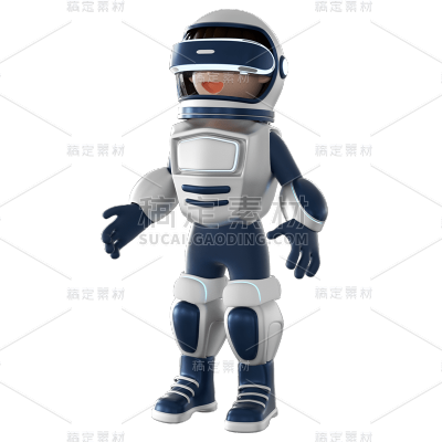 卡通感3D人物元素
