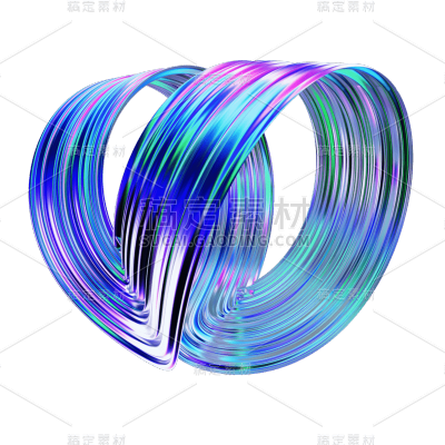 C4D-3D立体酸性风设计2
