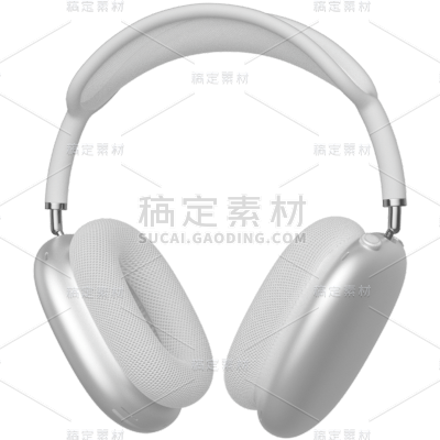 3D-生活电子产品贴纸C4D-头戴耳机