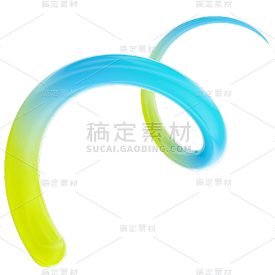 C4D-3D立体蒸汽波元素8